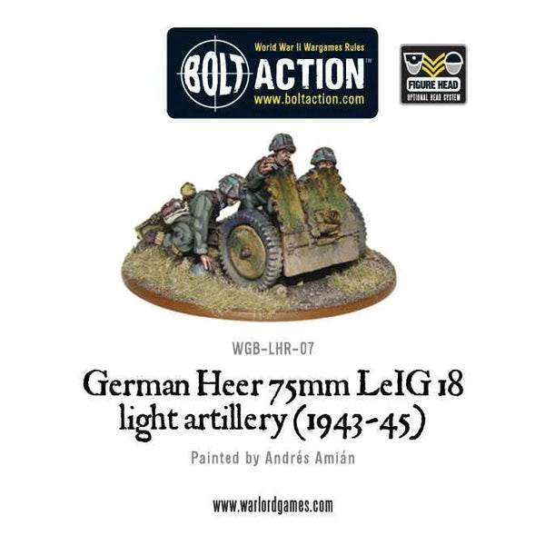 German Heer 75mm leIG 18 light artillery (1943-45) - Gap Games