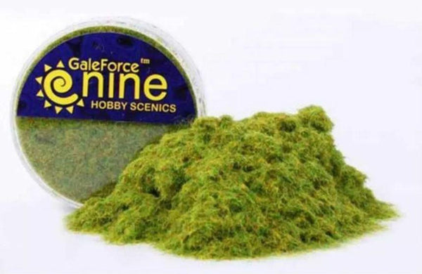 GF9 Hobby Round Green Static Grass - Gap Games