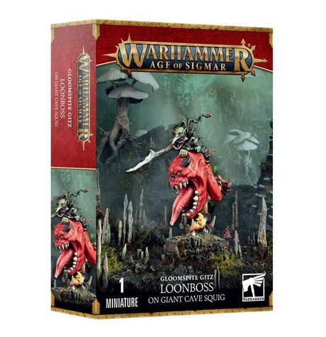 Gloomspite Gitz: Loonboss on Giant Cave Squig - Gap Games