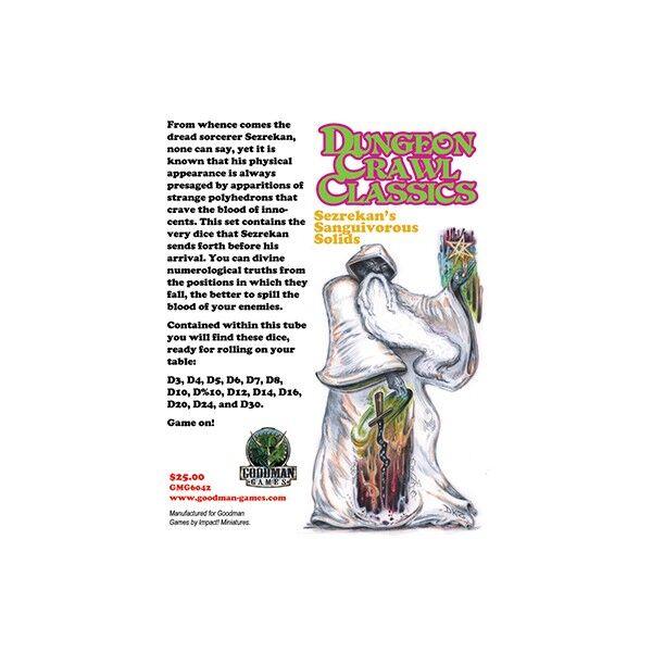 Dungeon Crawl Classics - Dice - Sezrekan's Sanguivorous Solids