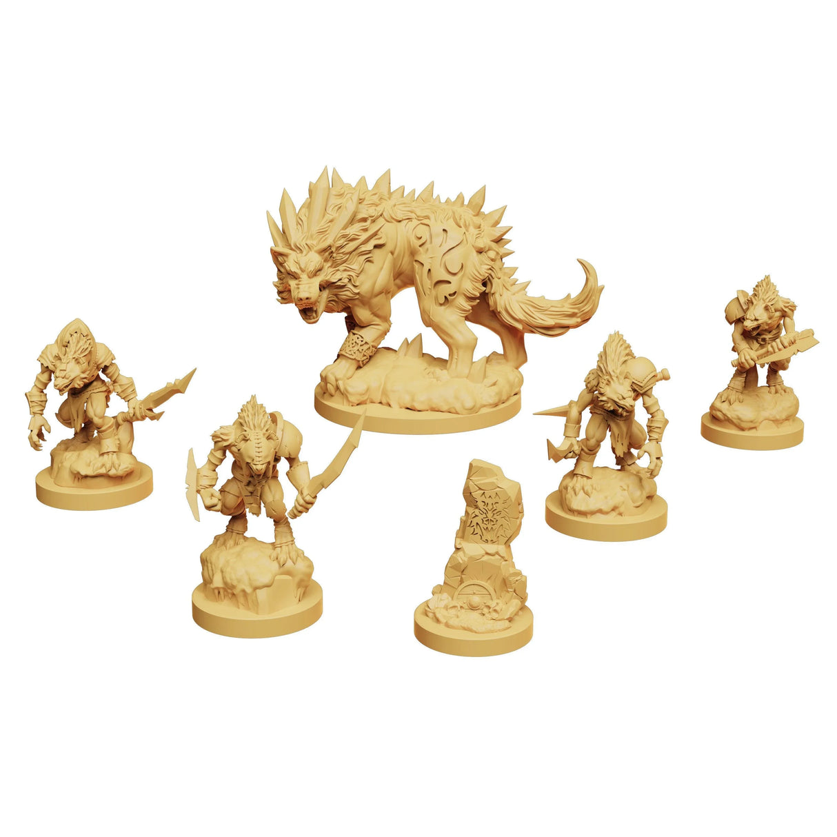 Godtear Fenra Wolf of The End Times & Chainless Curs - Gap Games