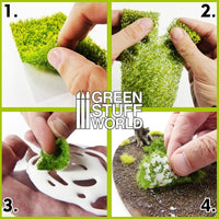 Grass Mat Cutouts - Brown Moor Fields - Gap Games
