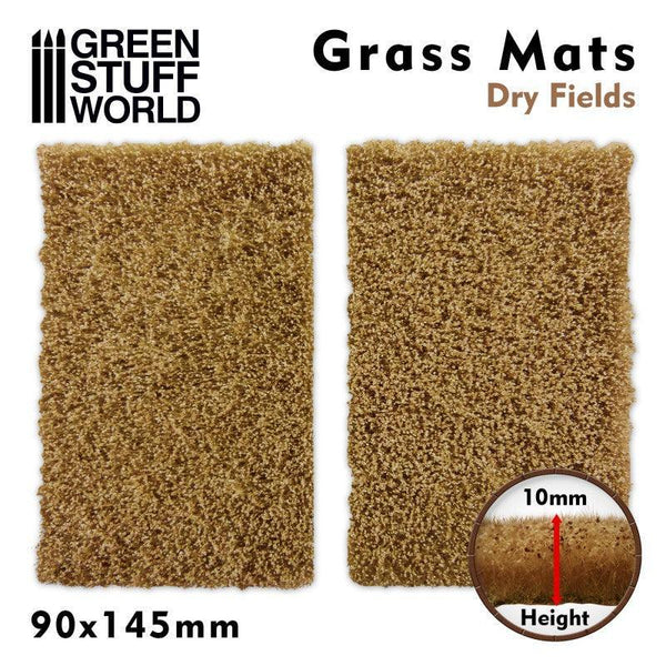 Grass Mat Cutouts - Dry Fields - Gap Games
