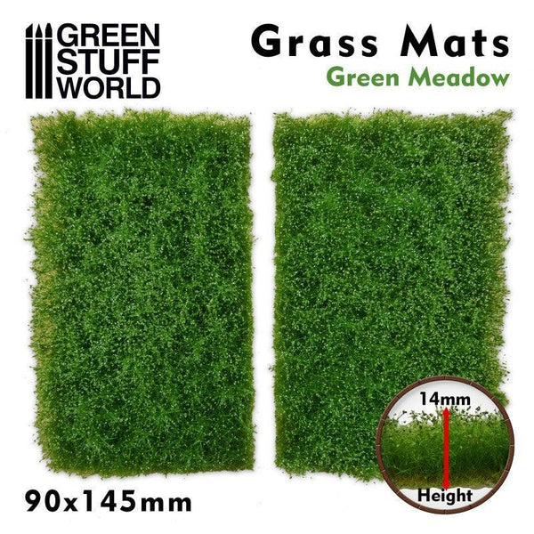 Grass Mat Cutouts - Green Meadow - Gap Games