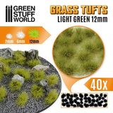 Grass TUFTS - 12mm self-adhesive - LIGHT GREEN - Gap Games