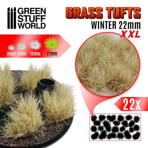 Grass Tufts XXL - 22mm Self-Adhesive - Winter - Gap Games