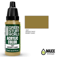 GREEN STUFF WORLD Acrylic Color - Desert Camo 17ml - Gap Games