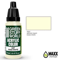 GREEN STUFF WORLD Acrylic Color - Fang White 17ml - Gap Games