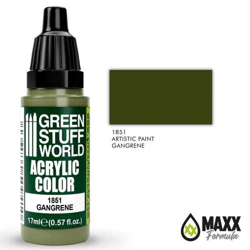GREEN STUFF WORLD Acrylic Color - Gangrene 17ml - Gap Games