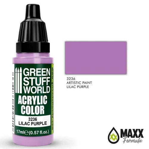 GREEN STUFF WORLD Acrylic Color - Lilac Purple 17ml - Gap Games