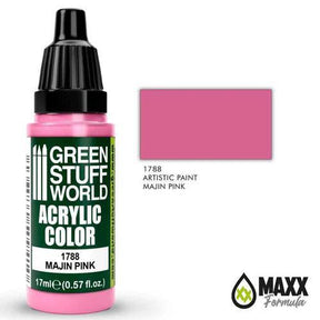 GREEN STUFF WORLD Acrylic Color - Majin Pink 17ml - Gap Games