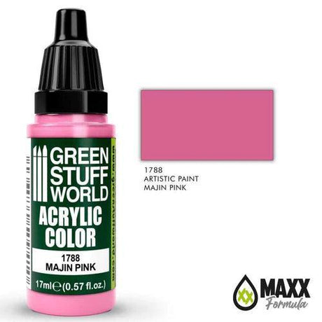 GREEN STUFF WORLD Acrylic Color - Majin Pink 17ml - Gap Games