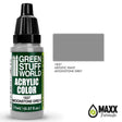 GREEN STUFF WORLD Acrylic Color - Moonstone Grey 17ml - Gap Games