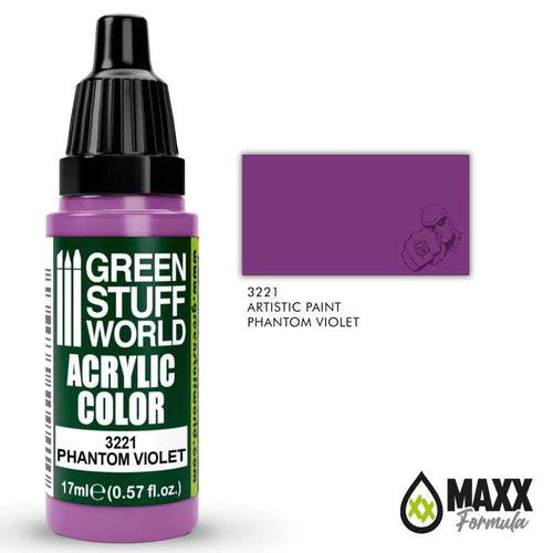 GREEN STUFF WORLD Acrylic Color - Phantom Violet 17ml - Gap Games