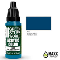 GREEN STUFF WORLD Acrylic Color - Prussian Blue 17ml - Gap Games