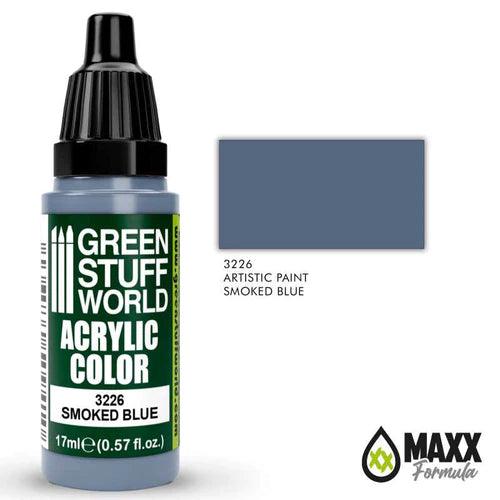 GREEN STUFF WORLD Acrylic Color - Smoked Blue 17ml - Gap Games