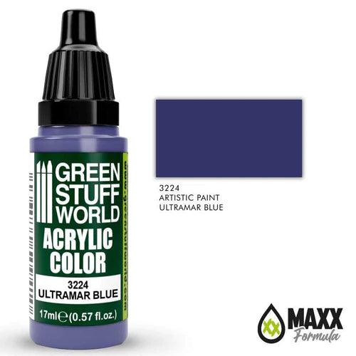 GREEN STUFF WORLD Acrylic Color - Ultramar Blue 17ml - Gap Games