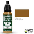 GREEN STUFF WORLD Acrylic Color - Yellow-Brown Ops 17ml - Gap Games