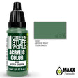 GREEN STUFF WORLD Acrylic Color - Yoda Green 17ml - Gap Games