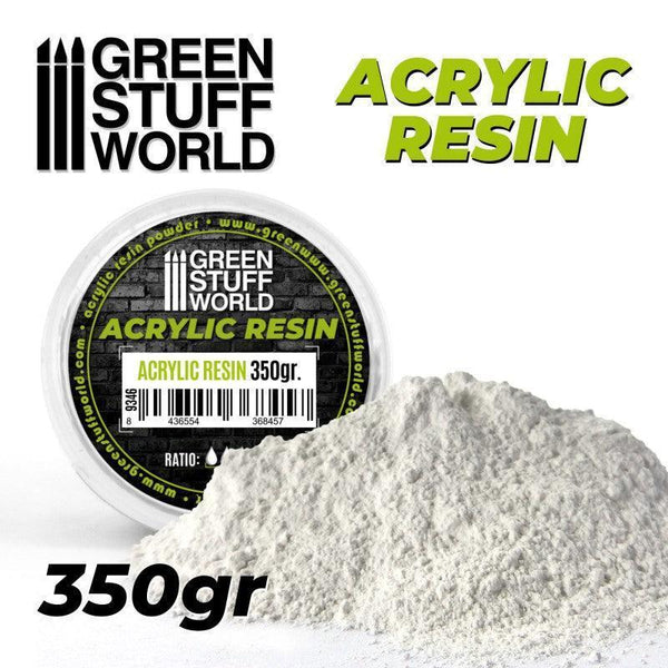 GREEN STUFF WORLD Acrylic Resin Powder 350gm - Gap Games