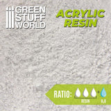 GREEN STUFF WORLD Acrylic Resin Powder 350gm - Gap Games