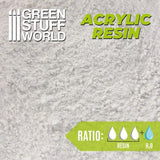 GREEN STUFF WORLD Acrylic Resin Powder 350gm - Gap Games