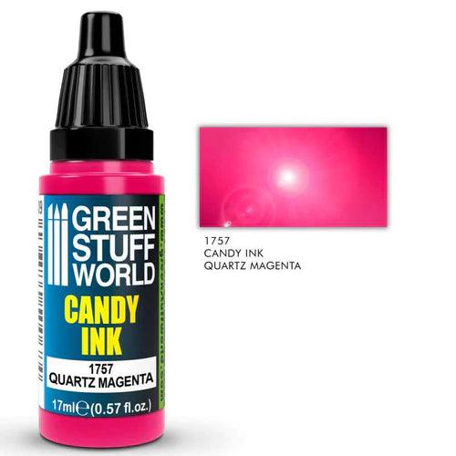 GREEN STUFF WORLD Candy Ink Quartz Magenta 17ml - Gap Games