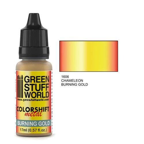 GREEN STUFF WORLD Chameleon Burning Gold 17ml - Gap Games