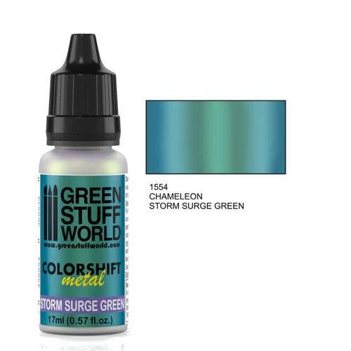 GREEN STUFF WORLD Chameleon Storm Surge Green 17ml - Gap Games