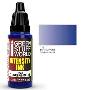 GREEN STUFF WORLD Intensity Ink Tenebris Blue 17ml - Gap Games