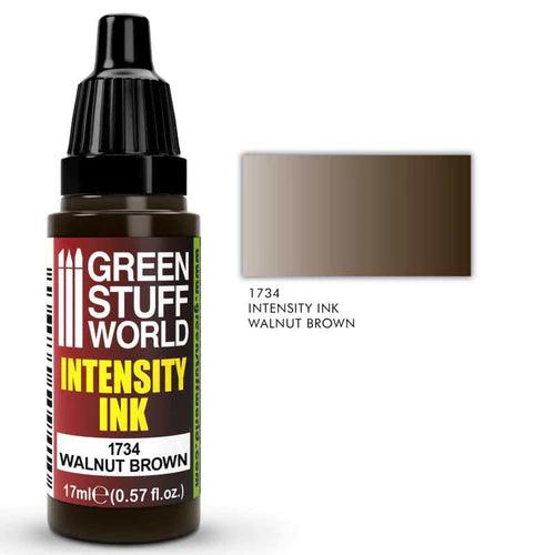 GREEN STUFF WORLD Intensity Ink Walnut Brown 17ml - Gap Games
