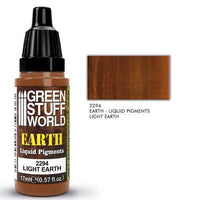 GREEN STUFF WORLD Liquid Pigments Light Earth 17ml - Gap Games