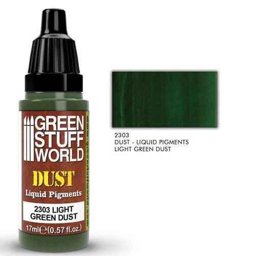 GREEN STUFF WORLD Liquid Pigments Light Green Dust 17ml - Gap Games