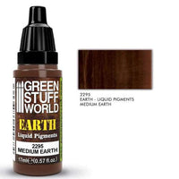 GREEN STUFF WORLD Liquid Pigments Medium Earth 17ml - Gap Games