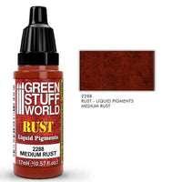GREEN STUFF WORLD Liquid Pigments Medium Rust 17ml - Gap Games