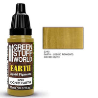 GREEN STUFF WORLD Liquid Pigments Ochre Earth 17ml - Gap Games