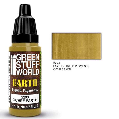 GREEN STUFF WORLD Liquid Pigments Ochre Earth 17ml - Gap Games