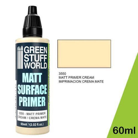 GREEN STUFF WORLD Matt Surface Primer 60ml - Cream - Gap Games
