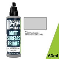 GREEN STUFF WORLD Matt Surface Primer 60ml - Grey - Gap Games