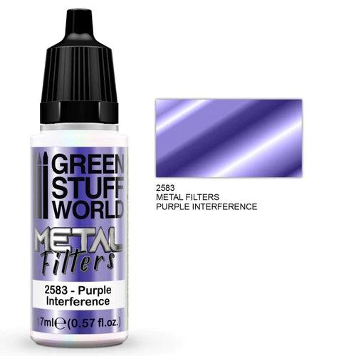 GREEN STUFF WORLD Metal Filters - Purple Interference 17ml - Gap Games