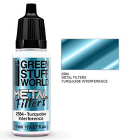 GREEN STUFF WORLD Metal Filters - Turquoise Interference 17ml - Gap Games