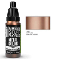 GREEN STUFF WORLD Metallic Paint Gladius Bronze 17ml - Gap Games