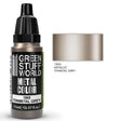 GREEN STUFF WORLD Metallic Paint Tinmetal Grey 17ml - Gap Games