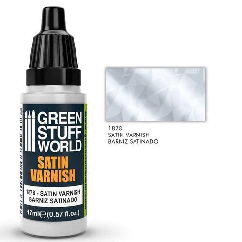 GREEN STUFF WORLD Satin Varnish 17ml - Gap Games