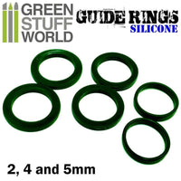 GREEN STUFF WORLD Silicone Guide Rings for Rolling Pin - Gap Games