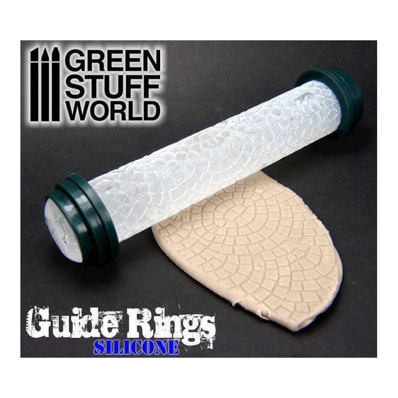 GREEN STUFF WORLD Silicone Guide Rings for Rolling Pin - Gap Games