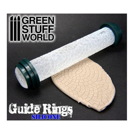 GREEN STUFF WORLD Silicone Guide Rings for Rolling Pin - Gap Games