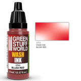 GREEN STUFF WORLD Wash Ink Blush Red 17ml - Gap Games