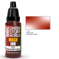GREEN STUFF WORLD Wash Ink Pecatum Flesh 17ml - Gap Games