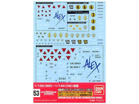 GUNDAM DECAL 53 HGUC 0800 SERIES FEDERATION - Gap Games
